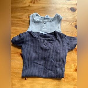 Jamie kay bundle bodysuits navy gray 1yr
